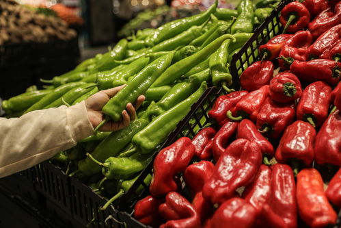 青椒蔬菜攝影 超市商品展示的藝術與技巧